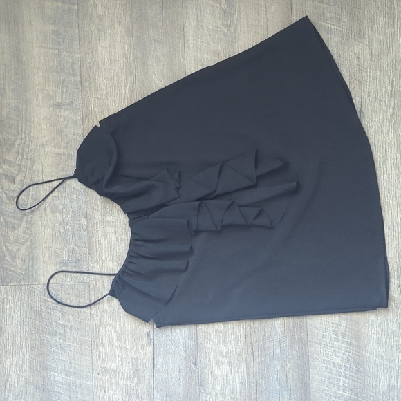 H&M Black Ruffle Tank Top - Picture 4 of 4